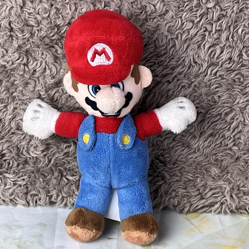 Super Mario Bros Plush Mario Hanging Toy Figure 2019 Good Stuff Nintendo